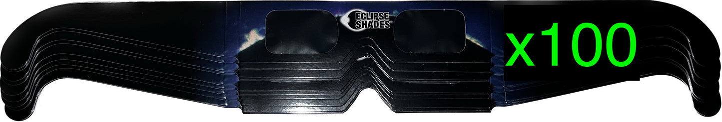 Lunettes Solar Eclipse (certifiées ISO. Fabriquées aux États-Unis)